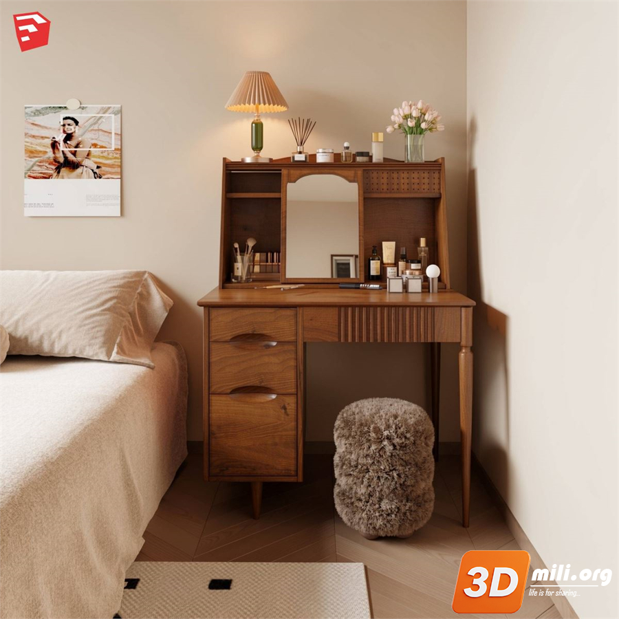 Dressing Table Skp Files 